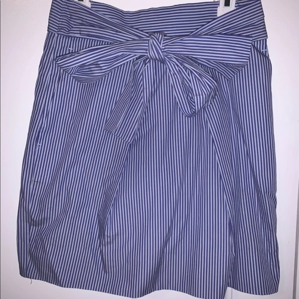 J. Crew Striped Skirt